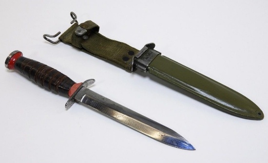 U.S. Army M3 Combat Knife by Imperial Knife rare red washer