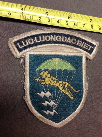 Vietnam Theater Made Paratrooper Patch Luc Luongdac Biet