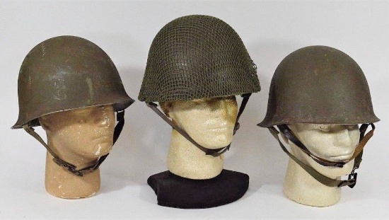 French M51 Steel Helmets (3) vietnam era