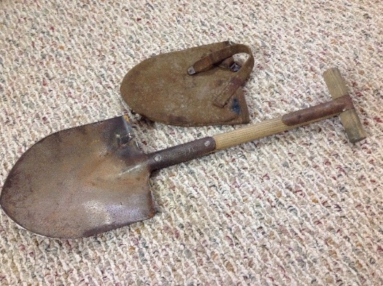 Entrenching Tool Shovel T Handle Ww2 Usmc Pacific