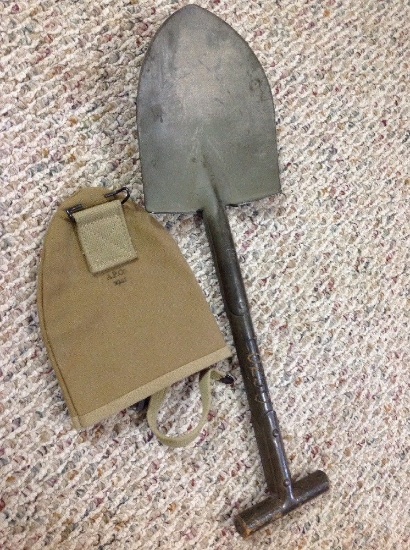 Entrenching Tool Shovel T Handle Ww2 Usmc Pacific