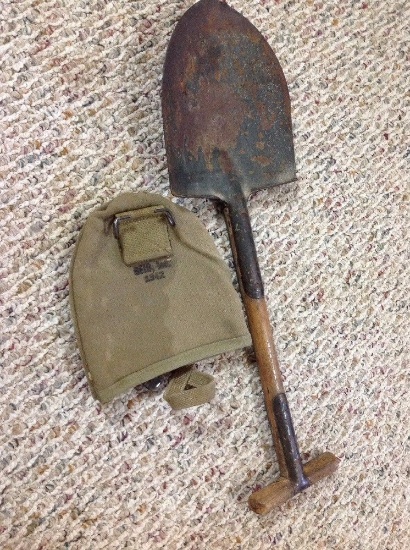 Entrenching Tool Shovel T Handle Ww2 Usmc Pacific