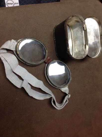 Original WW2 Japanese Army Soldier Goggles Early Type