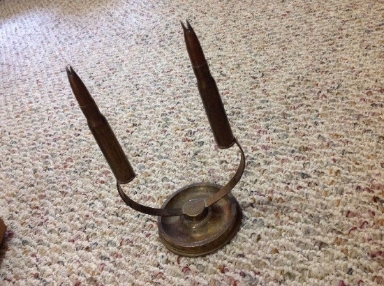 Ww2 1942 Trench Art Shell Allied Forces