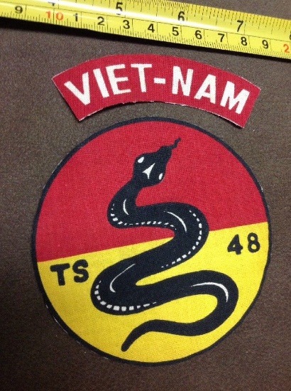 Vietnam Unusual Thin Theater Made Printed Patch