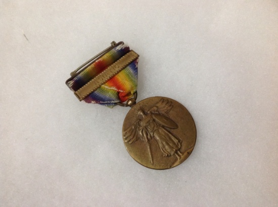 world war victory medal with bar