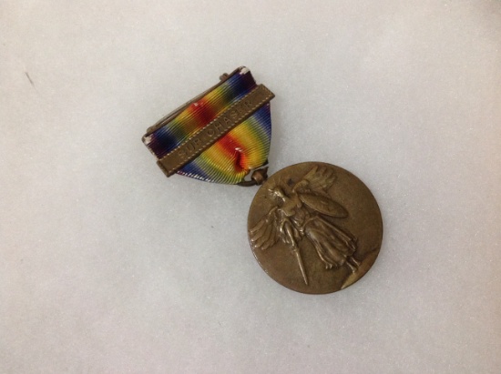 world war victory medal with bar
