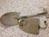 Entrenching Tool Shovel T Handle Ww2 Usmc Pacific