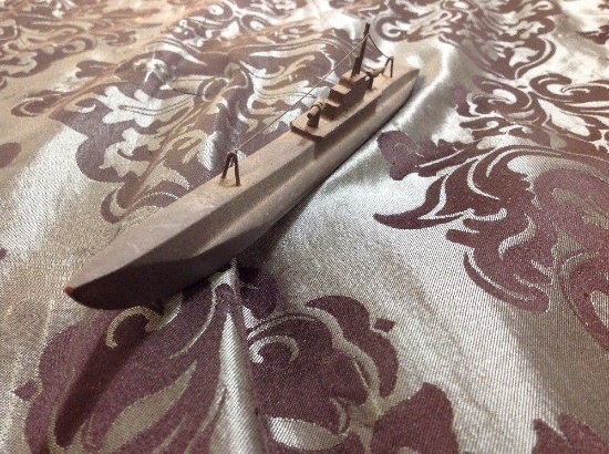 Ww2 Trench Art Ship Reconigtion Model