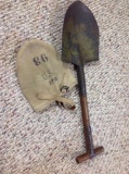 Entrenching Tool Shovel T Handle Unit Marked 1917