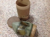 WWII IMPERIAL JAPANESE ARMY SOLDIER Original Gas Mask in Original Boxed-J