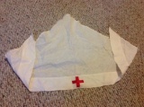 ww1 nurse cap hat red cross viel