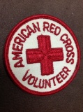 ww2 arc red cross american volunteer patch x18