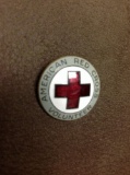 VINTAGE AMERICAN RED CROSS VOLUNTEER PIN - GRAY LADY SERVICE arc 1946 issue x9