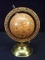 Old World Globe on Brass Stand