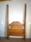 Pine Pencil Post Bed - Single