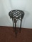 Contemporary Metal Patio Plant Stand