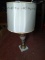 Antique Satin Rose Lamp