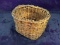 Vintage Hand Woven Split Oak Basket