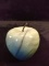 Blue Marble Apple Paperweight