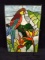 Stained Glass Window-Parrot