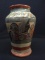 Contemporary Terra Cotta Pottery Decorated Vase