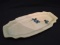 Contemporary Pottery Serving Tray with Flower Motif signed Follette