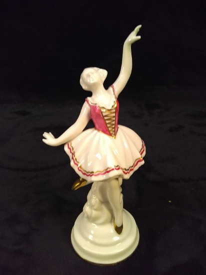 Antique Porcelain Ballerina Girl Figure
