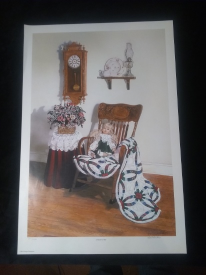 Ron Cockerham Unframed Print-"A Stitch in Time" 241/400