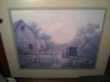Framed Print-Amish Scene