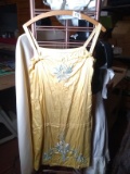 Allene Alston Custom Made Linen and Embroidered Sundress