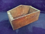 Vintage Wooden Salt Box
