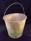 Vintage Galvanized Handled Bucket