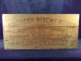 Vintage Primitive Southern Biscuit Works Dovetailed Cakes and Crackers Box