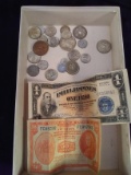 Assorted Foreign Coins and Notes