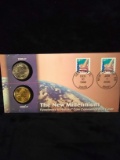 1999 & 2000 The New Millennium Coin Commemorative Cover
