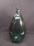 Studio Art Glass Crook Neck Bottle Vase