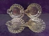 Set 4 Shell Dishes