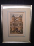 Framed Colored Lithograph-Brereton, Cheshire