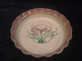 NC Pottery Ruffled Edge Pie Plate -Dover Pottery