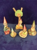 Tom Clark Gnome Figures-5 Assorted