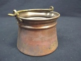Vintage Copper Handle Pot