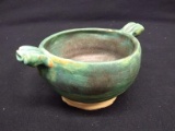 Contemporary Pottery 2 Handle Bowl