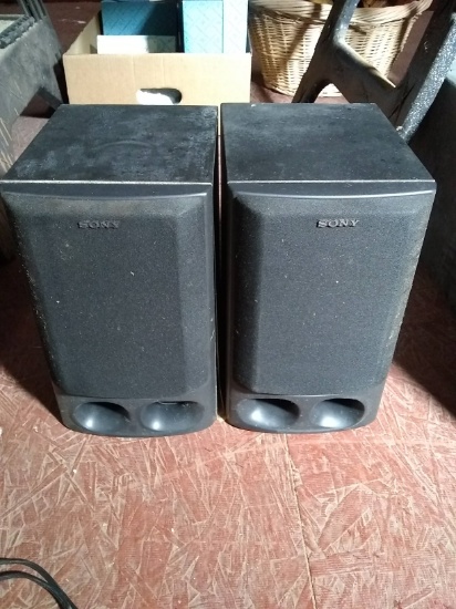 Pair Sony Speakers