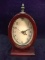 Wooden Oval Quartz Clock