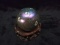 1980 Artisan Paperweight with Stand signed Vandermark
