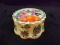 Porcelain Oriental Trinket Box with Makers Mark