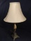 Contemporary Faux Marble Banquet Lamp