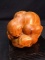 Hand Carved Wooden Indonesian Figure-Man Curled in Ball