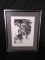 Framed Chalk-Owl in Flight-Artist Proof signed not legible